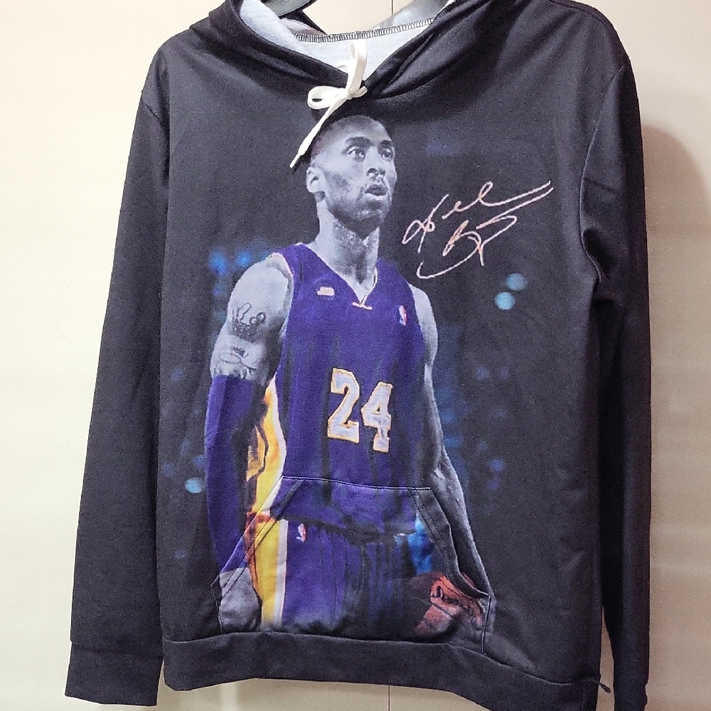 Colby, Men's Black Graphic Hoodie